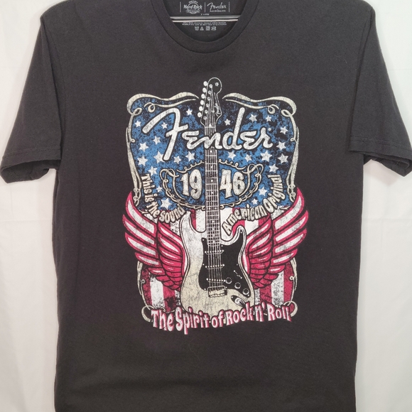Hard Rock Fender Tshirt size XL - Picture 4 of 6